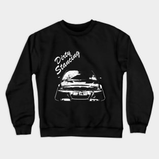 e46 stance dirty tuning Crewneck Sweatshirt